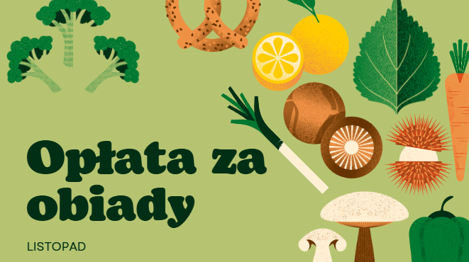 Opłata za obiady listopad