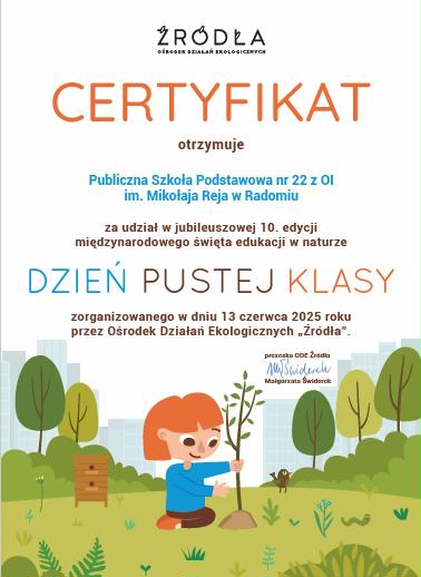 Mamy Certyfikat!!!! Mamy Certyfikat!!!!
